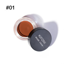Load image into Gallery viewer, 5 Color Eyebrow Tint Makeup Waterproof Eyebrow Pomade Gel Enhancer Cosmetic Eye Makeup Eye Brow Cream with Brush Professional