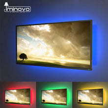 Load image into Gallery viewer, USB Tira CONDUZIDA DC 5V 50CM 1M 2M 3M 4M 5M Mini 3Key 24Key Flexível Da Lâmpada de Luz SMD 2835 Decoração da Mesa De Iluminação de Fundo de Tela de TV