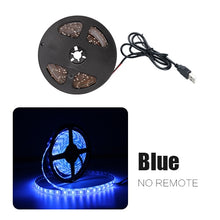 Load image into Gallery viewer, USB Tira CONDUZIDA DC 5V 50CM 1M 2M 3M 4M 5M Mini 3Key 24Key Flexível Da Lâmpada de Luz SMD 2835 Decoração da Mesa De Iluminação de Fundo de Tela de TV