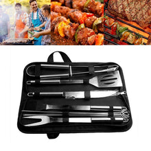 Load image into Gallery viewer, 3~20Pcs/set  Grill BBQ Stainless Steel Barbecue Grilling Tools Set BBQ Accessories Utensil BBQ Grill Tools And Tool Sets
