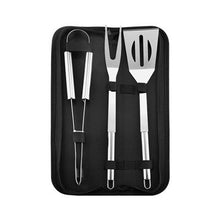 Load image into Gallery viewer, 3~20Pcs/set  Grill BBQ Stainless Steel Barbecue Grilling Tools Set BBQ Accessories Utensil BBQ Grill Tools And Tool Sets
