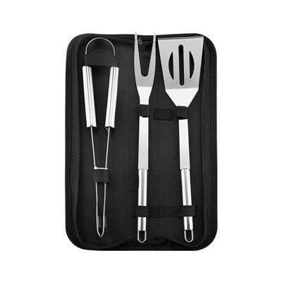 3~20Pcs/set  Grill BBQ Stainless Steel Barbecue Grilling Tools Set BBQ Accessories Utensil BBQ Grill Tools And Tool Sets