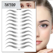Load image into Gallery viewer, O.TWO.O 4D Hair Like Eyebrows Makeup Waterproof Eyebrow Tattoo Sticker Long Lasting Natural Fake Eyebrow Lamination Cosmetics
