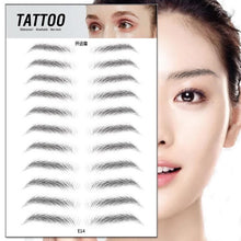 Load image into Gallery viewer, O.TWO.O 4D Hair Like Eyebrows Makeup Waterproof Eyebrow Tattoo Sticker Long Lasting Natural Fake Eyebrow Lamination Cosmetics
