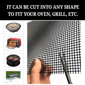 5pcs Bbq Grill Accessories Bbq Grill Mat Nonstick Pad Fiberglass Grill Pad For Oven Microwave Foil Tool Barbecue Accessories